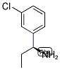 (S)-1-(3-氯苯基)丙烷-1-胺盐酸盐 结构式