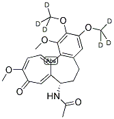 秋水仙碱-D6 结构式