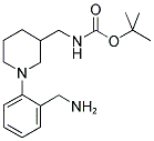 [1-(2-AMINOMETHYL-PHENYL)-PIPERIDIN-3-YLMETHYL]-CARBAMIC ACID TERT-BUTYL ESTER 结构式