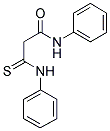 3-ANILINO-N-PHENYL-3-THIOXOPROPANAMIDE 结构式