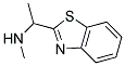 (1-BENZOTHIAZOL-2-YL-ETHYL)-METHYL-AMINE 结构式