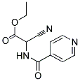 ETHYL CYANO(ISONICOTINOYLAMINO)ACETATE 结构式