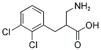 2-AMINOMETHYL-3-(2,3-DICHLORO-PHENYL)-PROPIONIC ACID 结构式