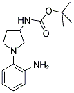 [1-(2-AMINO-PHENYL)-PYRROLIDIN-3-YL]-CARBAMIC ACID TERT-BUTYL ESTER 结构式