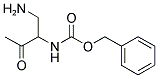 (1-AMINOMETHYL-2-OXO-PROPYL)-CARBAMIC ACID BENZYL ESTER 结构式