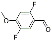 2,5-DIFLUORO-4-METHOXYBENZALDEHYDE 结构式