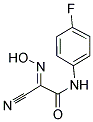 (2E)-2-CYANO-N-(4-FLUOROPHENYL)-2-(HYDROXYIMINO)ACETAMIDE 结构式