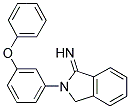 2-(3-PHENOXY-PHENYL)-2,3-DIHYDRO-ISOINDOL-1-YLIDENEAMINE 结构式