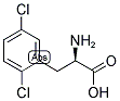 (R)-2-AMINO-3-(2,5-DICHLORO-PHENYL)-PROPIONIC ACID 结构式