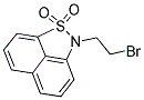 2-(2-Bromoethyl)-2H-naphtho[1,8-cd]isothiazole 1,1-dioxide 结构式