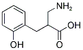 2-AMINOMETHYL-3-(2-HYDROXY-PHENYL)-PROPIONIC ACID 结构式