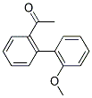 1-(2'-METHOXY[1,1'-BIPHENYL]-2-YL)ETHANONE 结构式