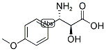 3-(S)-AMINO-2-(S)-HYDROXY-3-(4-METHOXY-PHENYL)-PROPIONIC ACID 结构式