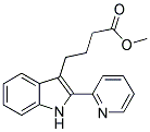 4-(2-PYRIDIN-2-YL-1H-INDOL-3-YL)-BUTYRIC ACID METHYL ESTER 结构式