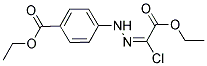 ETHYL 4-[(2E)-2-(1-CHLORO-2-ETHOXY-2-OXOETHYLIDENE)HYDRAZINO]BENZOATE 结构式