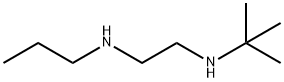 N-TERT-BUTYL-N'-PROPYL ETHYLENEDIAMINE 结构式