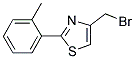 4-BROMOMETHYL-2-O-TOLYL-THIAZOLE 结构式