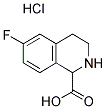 6-氟-四氢异喹啉-1-羧酸盐酸盐 结构式