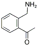 2'-AMINOMETHYL ACETOPHENONE HYDROCHLORIDE 结构式