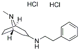 (8-METHYL-8-AZA-BICYCLO[3.2.1]OCT-3-YL)-PHENETHYL-AMINE DIHYDROCHLORIDE 结构式