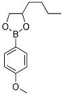 4-METHOXYBENZENEBORONIC ACID HEXYLENE GLYCOL CYCLIC ESTER 结构式