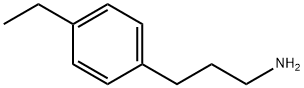 3-(4-ETHYL-PHENYL)-PROPYLAMINE 结构式