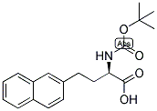 (R)-2-TERT-BUTOXYCARBONYLAMINO-4-NAPHTHALEN-2-YL-BUTYRIC ACID 结构式