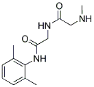 N-(2-[(2,6-DIMETHYLPHENYL)AMINO]-2-OXOETHYL)-2-(METHYLAMINO)ACETAMIDE 结构式