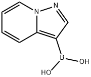 吡唑并[1,5-A]吡啶-3-硼酸 结构式