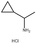 1-环丙基乙胺盐酸盐 结构式