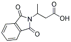 3-(1,3-二氧代异吲哚啉-2-基)丁酸 结构式