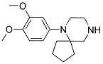 6-(3,4-DIMETHOXYPHENYL)-6,9-DIAZASPIRO[4.5]DECANE 结构式