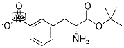 (R)-3-Nitrophenylalanine t-butyl ester 结构式