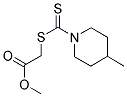 METHYL ([(4-METHYLPIPERIDIN-1-YL)CARBONOTHIOYL]THIO)ACETATE 结构式