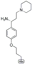 (R)-1-(4-BUTOXYPHENYL)-3-(PIPERIDIN-1-YL)PROPAN-1-AMINE 结构式