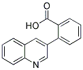 2-(3-QUINOLINYL)BENZOIC ACID 结构式