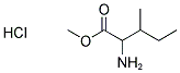 DL-ISOLEUCINE METHYL ESTER HYDROCHLORIDE 结构式