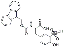 (S)-FMOC-3-TYROSINE SULFONIC ACID 结构式