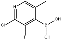 2-CHLORO-3-FLUORO-5-PICOLINE-4-BORONIC ACID