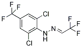 N-(2,6-DICHLORO-4-TRIFLUOROMETHYL-PHENYL)-N'-(2,2,2-TRIFLUORO-ETHYLIDENE)-HYDRAZINE 结构式
