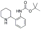 (2-PIPERIDIN-2-YL-PHENYL)-CARBAMIC ACID TERT-BUTYL ESTER 结构式