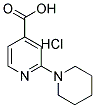 2-(1-哌啶基)异烟酸盐酸盐 结构式