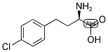 (R)-2-AMINO-4-(4-CHLORO-PHENYL)-BUTYRIC ACID 结构式
