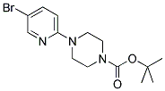 5-BROMO-2-(4-BOC-PIPERAZIN-1-YL)PYRIDINE 结构式