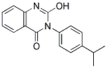 2-Hydroxy-3-(4-isopropylphenyl)quinazolin-4(3H)-one 结构式