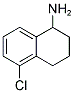 5-CHLORO-1,2,3,4-TETRAHYDRO-NAPHTHALEN-1-YLAMINE 结构式