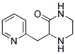 3-PYRIDIN-2-YLMETHYL-PIPERAZIN-2-ONE 结构式