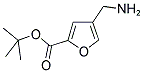 4-AMINOMETHYL-FURAN-2-CARBOXYLIC ACID TERT-BUTYL ESTER 结构式