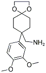 C-[8-(3,4-DIMETHOXY-PHENYL)-1,4-DIOXA-SPIRO[4.5]DEC-8-YL]-METHYLAMINE 结构式
