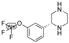 (R)-2-(3-TRIFLUOROMETHOXY-PHENYL)-PIPERAZINE 结构式